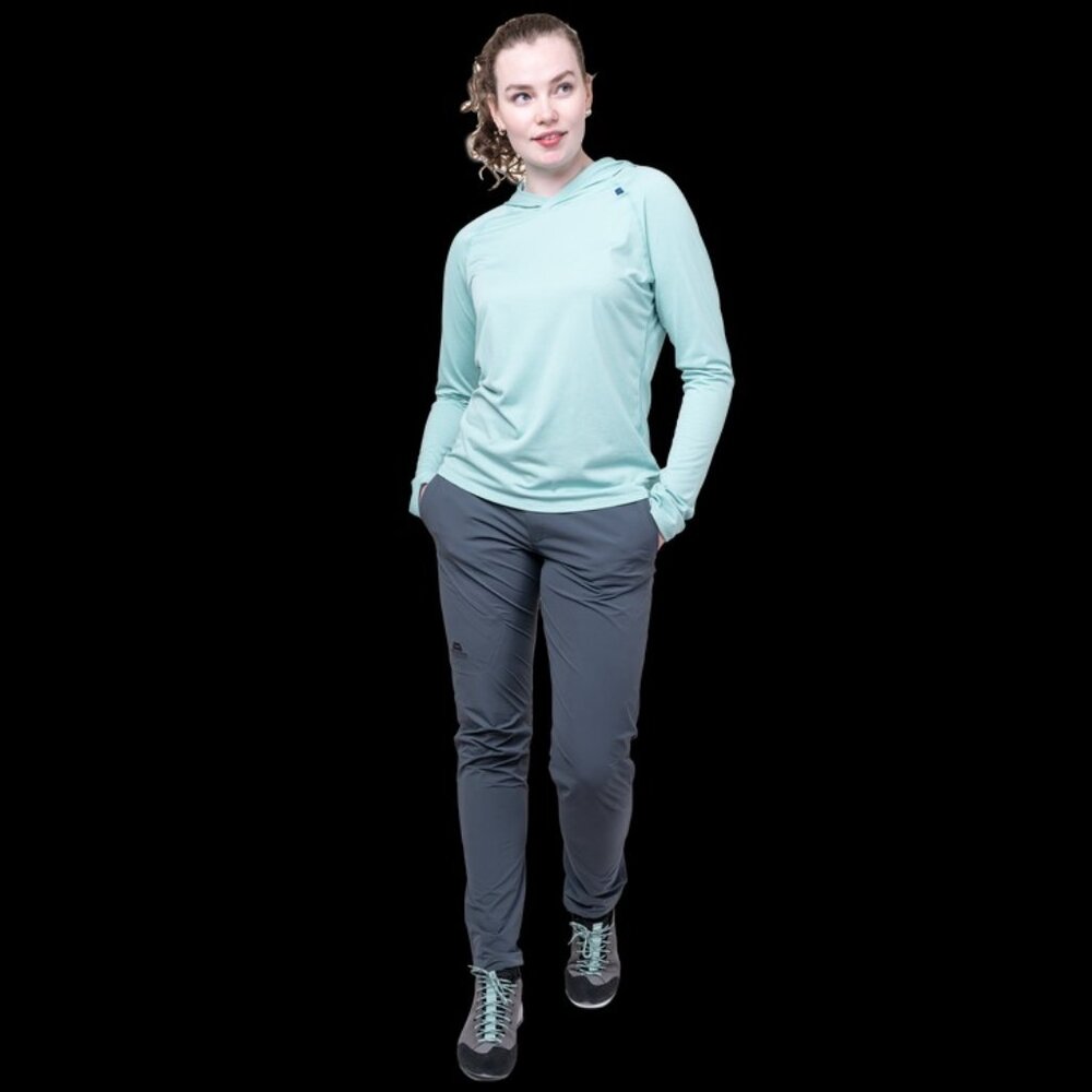 NEW MOUNTAIN EQUIPMENT Womens Comici Climbing Pant Size L (10) Ombre Blue